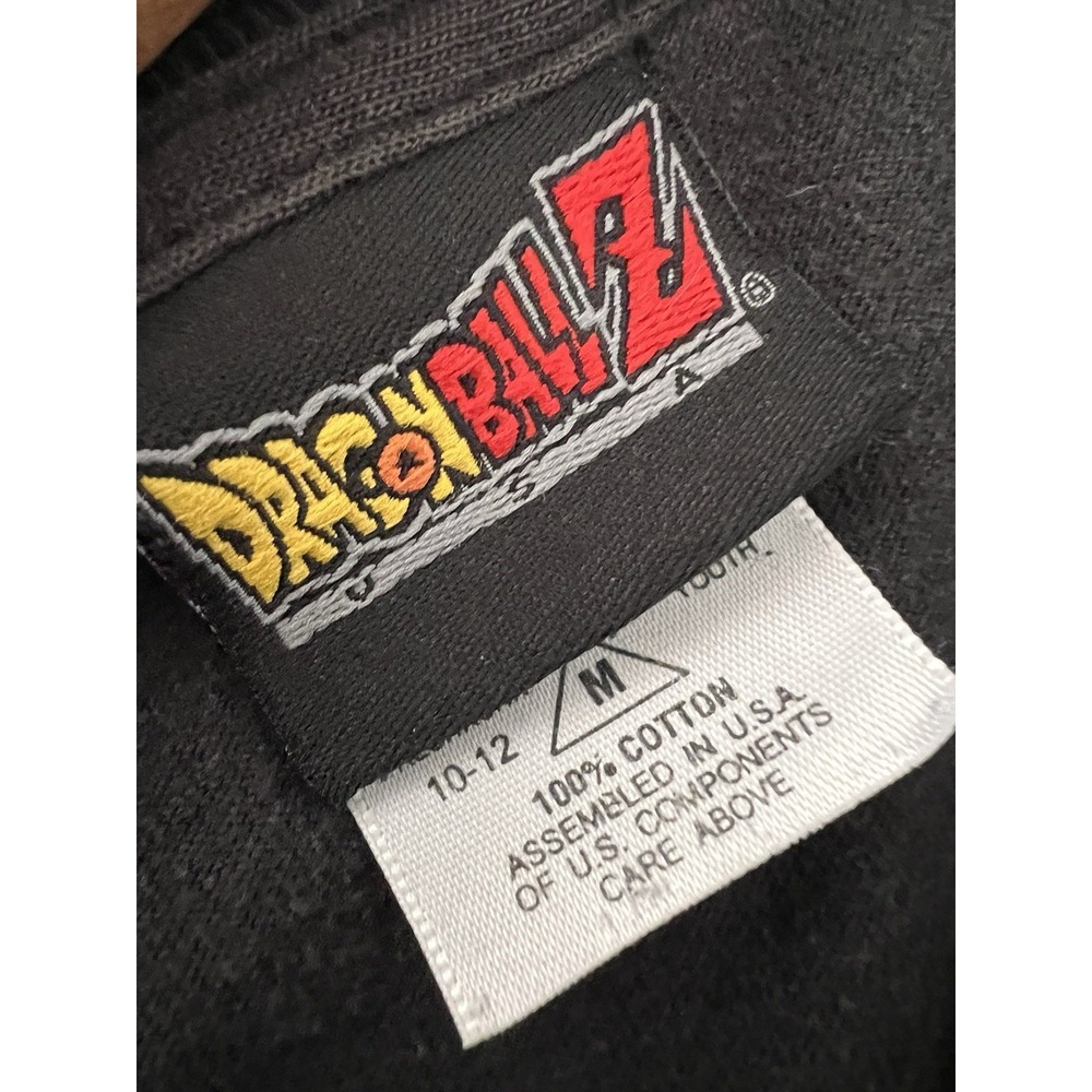 Dragonball Z Super Saiyan Goku Youth Medium USA Vintage Thrashed 2000 T-Shirt - Picture 4 of 12